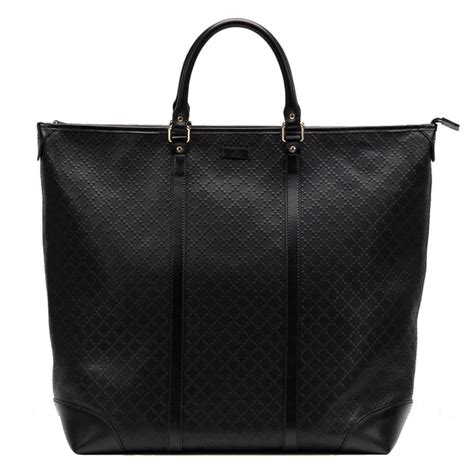 gucci diamante leather|gucci leather tote bag.